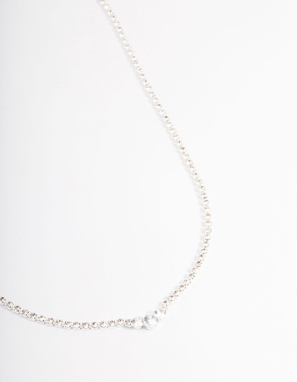 Silver Cupchain Necklace